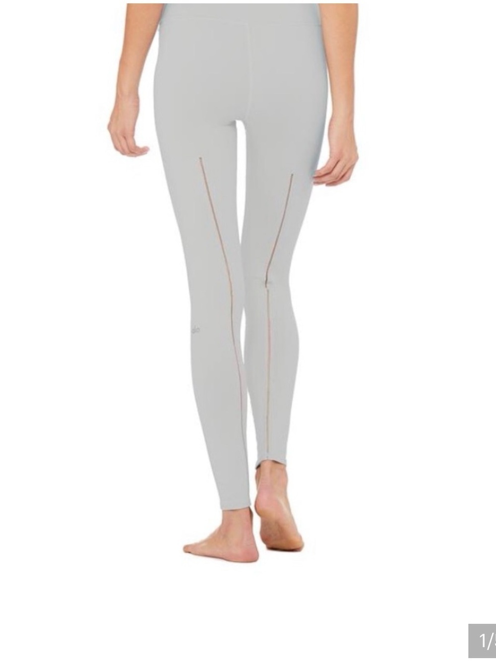 Alo Dash leggings Dove Grey High-Waist Size Medium